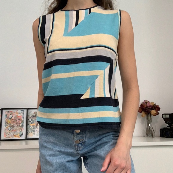 Vintage Melrose Knit Tank top - Picture 4 of 4